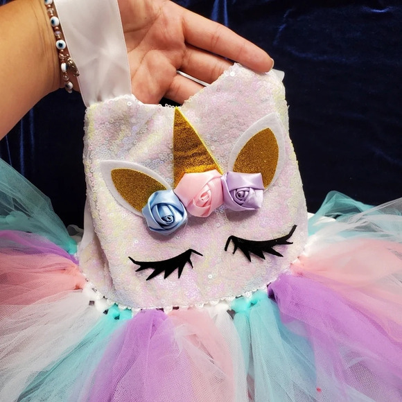 Tutu Dreams Sequin Unicorn Dress - Picture 3 of 5